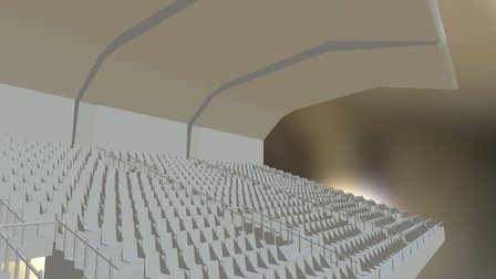 Tribune 3D Model