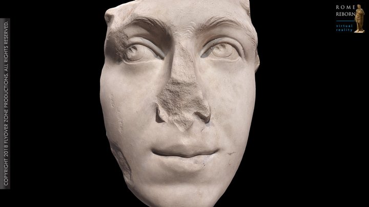 3D rendering of Julia Mamaea