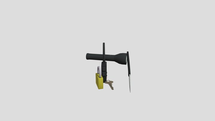 PSX Horror Player Kit | Retro Horror Item Pack 3D Model