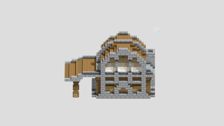 14 | Домик №1 3D Model