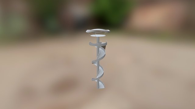 "Beacon" sightseeing tower 3D Model