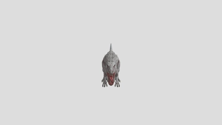 DINOSAUR - LOW POLY/ STYLIZED 3D Model
