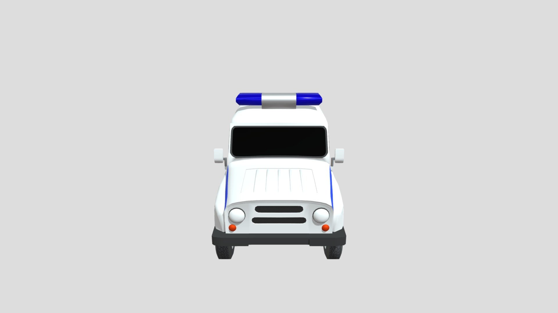 Uaz 2924 Police