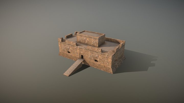 Pafos Fort 3D Model