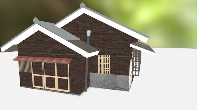 1940-HOUSE 3D Model