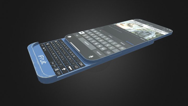 Keyboard Iphone – Modèle 3D gratuit STL
