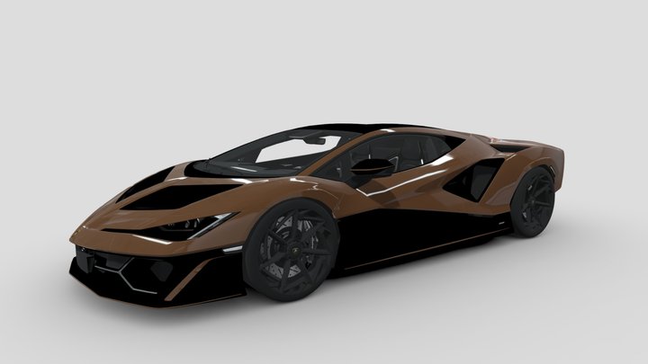 Lamborghini Fenomeno 2025 3D Model