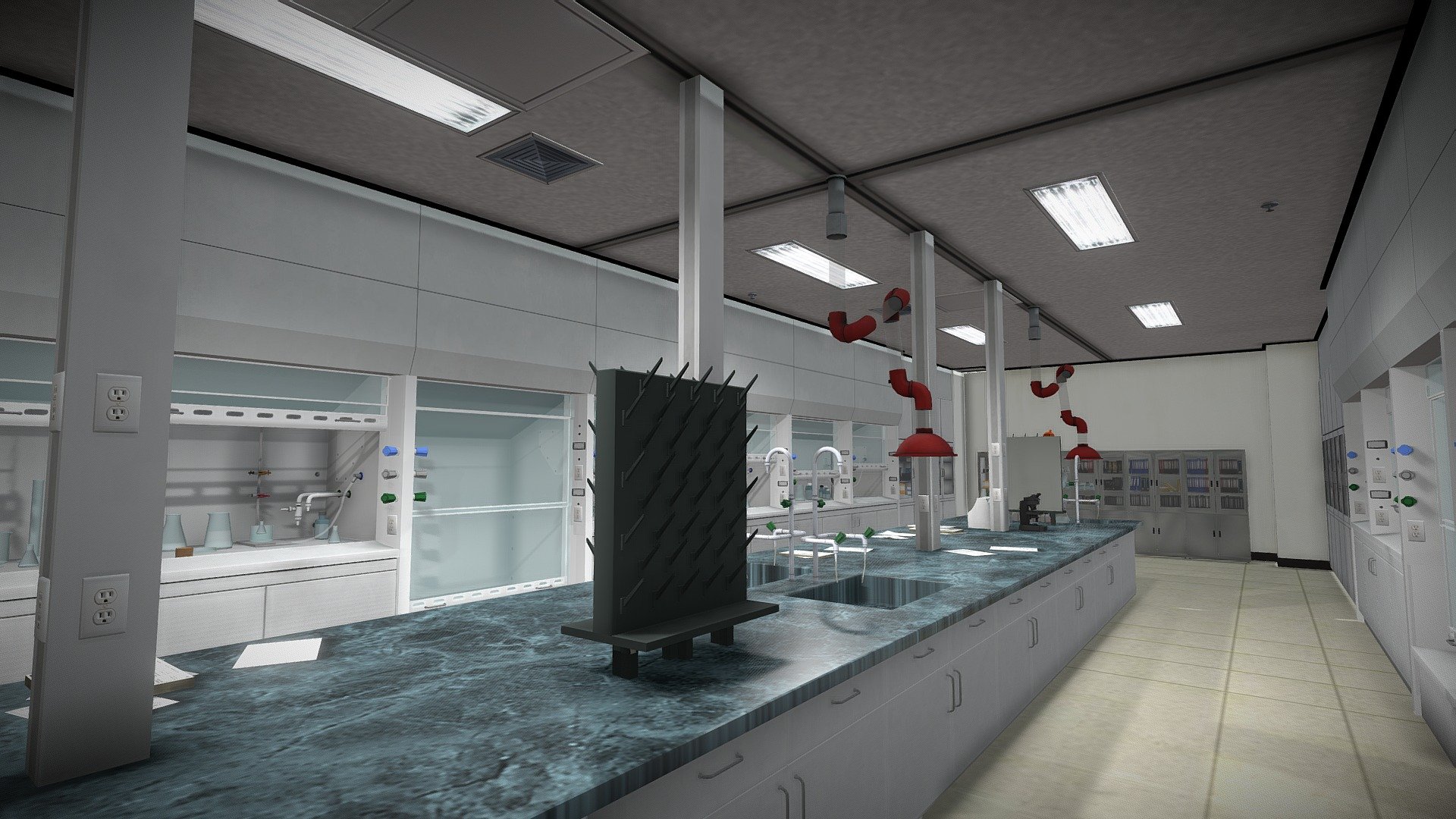 Laboratory - Buy Royalty Free 3D model by animod [7eeff18] - Sketchfab ...
