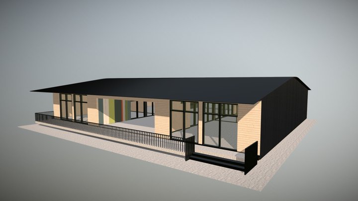 Education Hub 3D Model