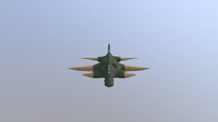 Spear Shark 3D Model