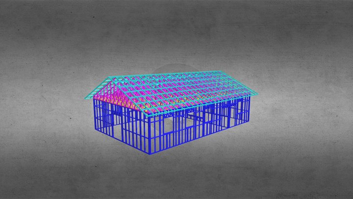 столовая 3D Model