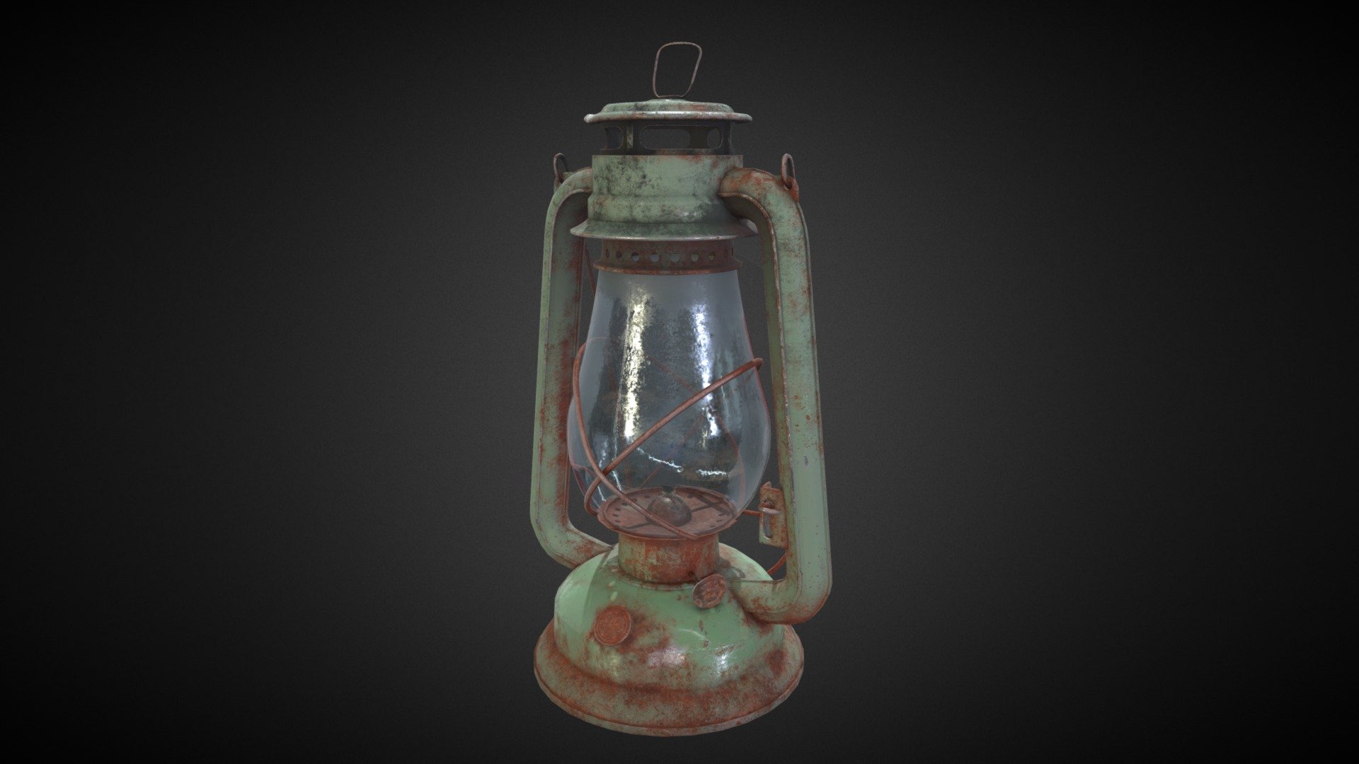 Vintage Hurricane Lantern