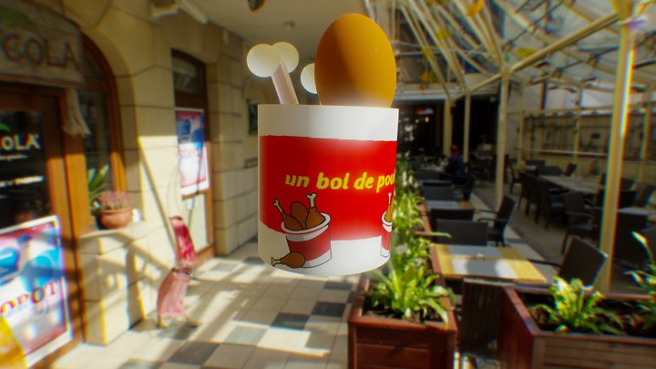 Pot Of Chicken – Modello 3D gratuito STL