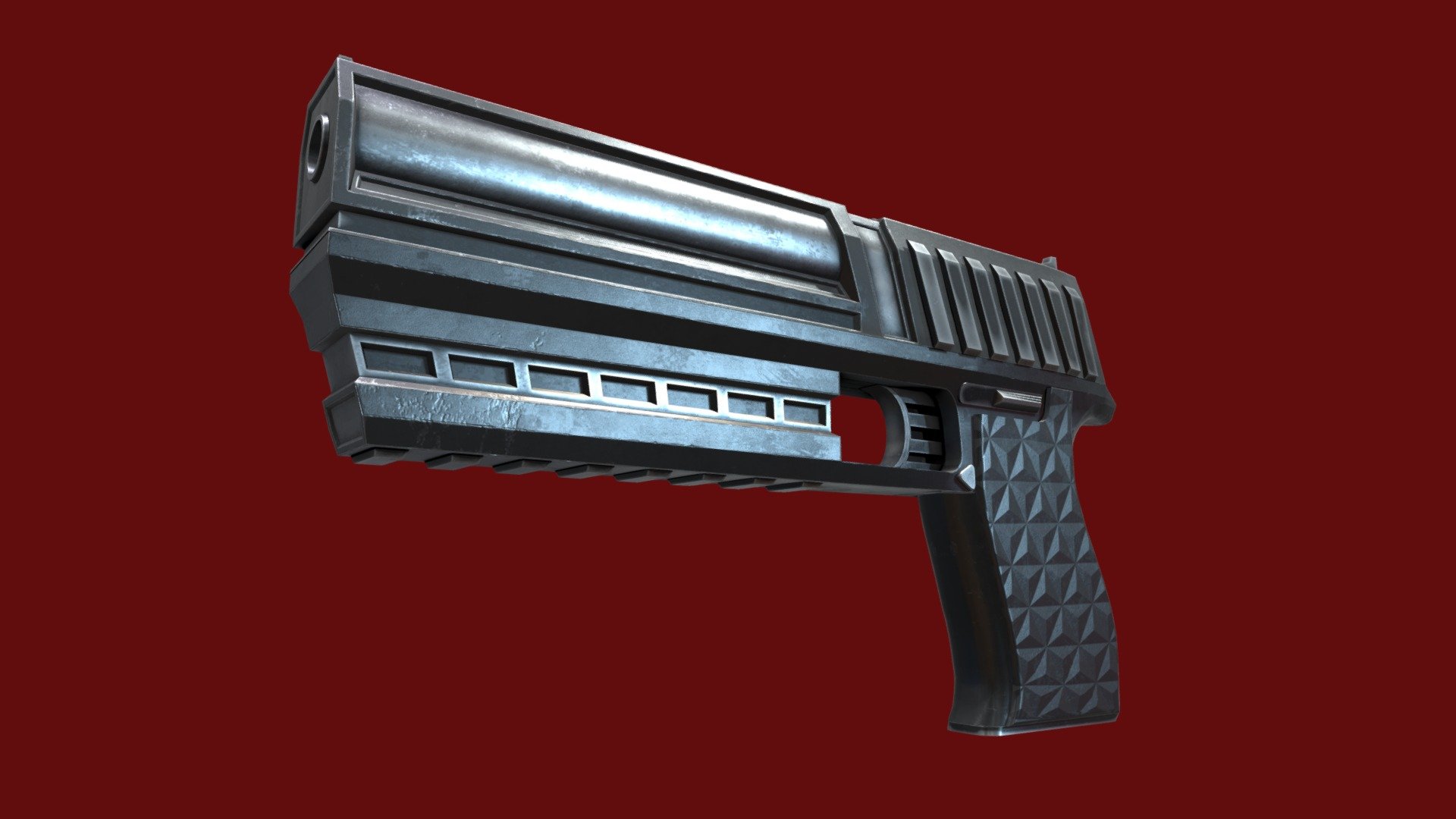 Desert Eagle - Concept style - Download Free 3D model by A.I.R ...