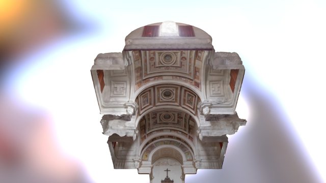 Capilla Hospital de Santiago. 3D Model