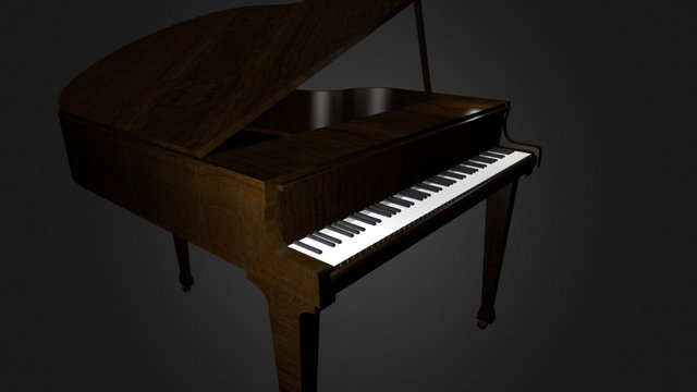 Piano – Modello 3D gratuito STL