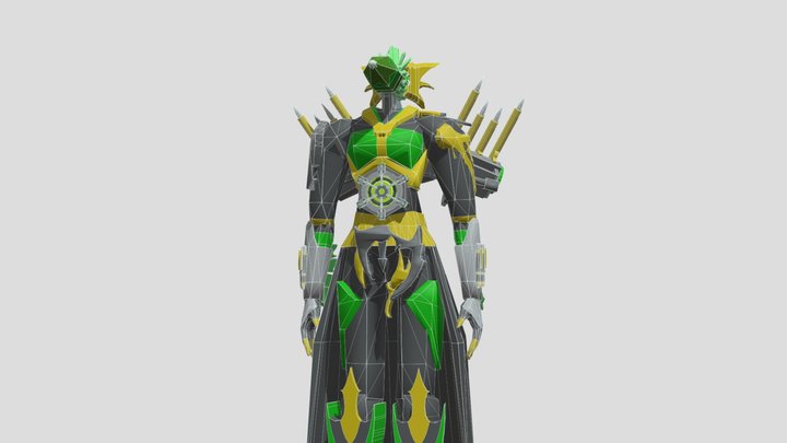 Titan Pencilwoman (Skibidi Toilet) 3D Model