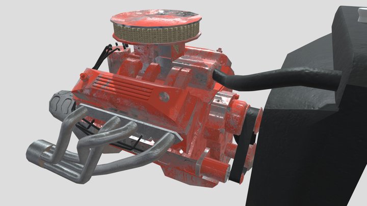 Y-8 Lov-poly 3D Model