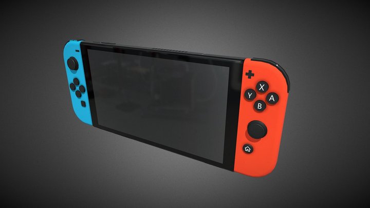 Nintendo Switch 3d model 3D Model