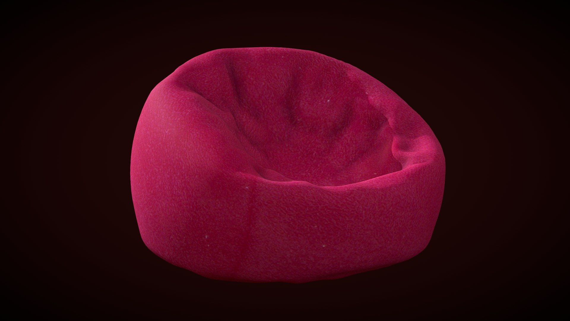 Bean Bag Buy Royalty Free 3D model by si_302 [7ef6496] Sketchfab Store
