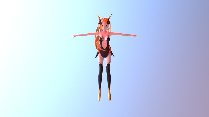 Firy - Rigged and Posed – Kostenloses 3D-Modell STL