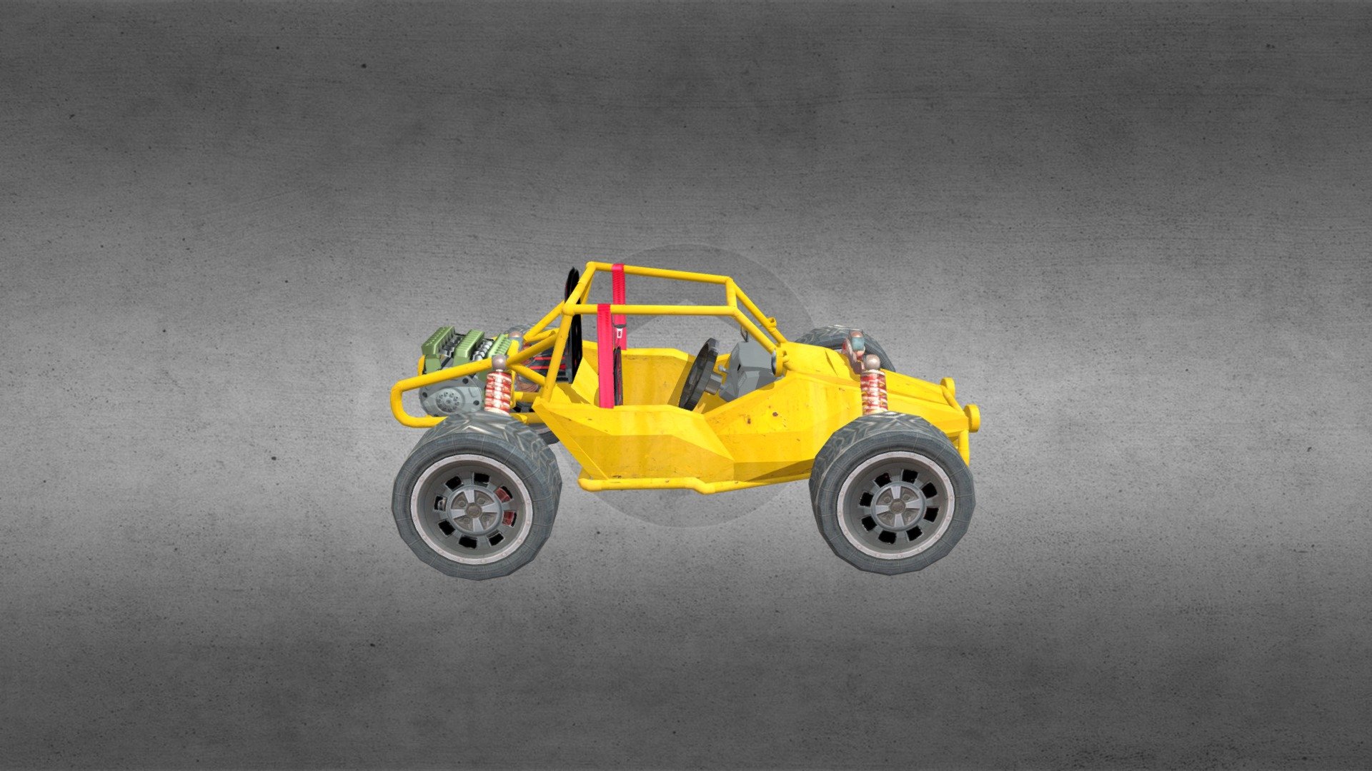 Rusty PUBG Buggy  Download Free 3D model by alenreen alenreen 1f5e3d9
