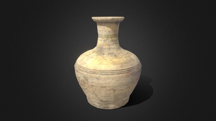 Ancient Pottery Vase 3D Model