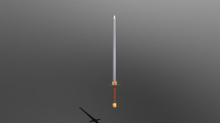 Long Sword 3D Model
