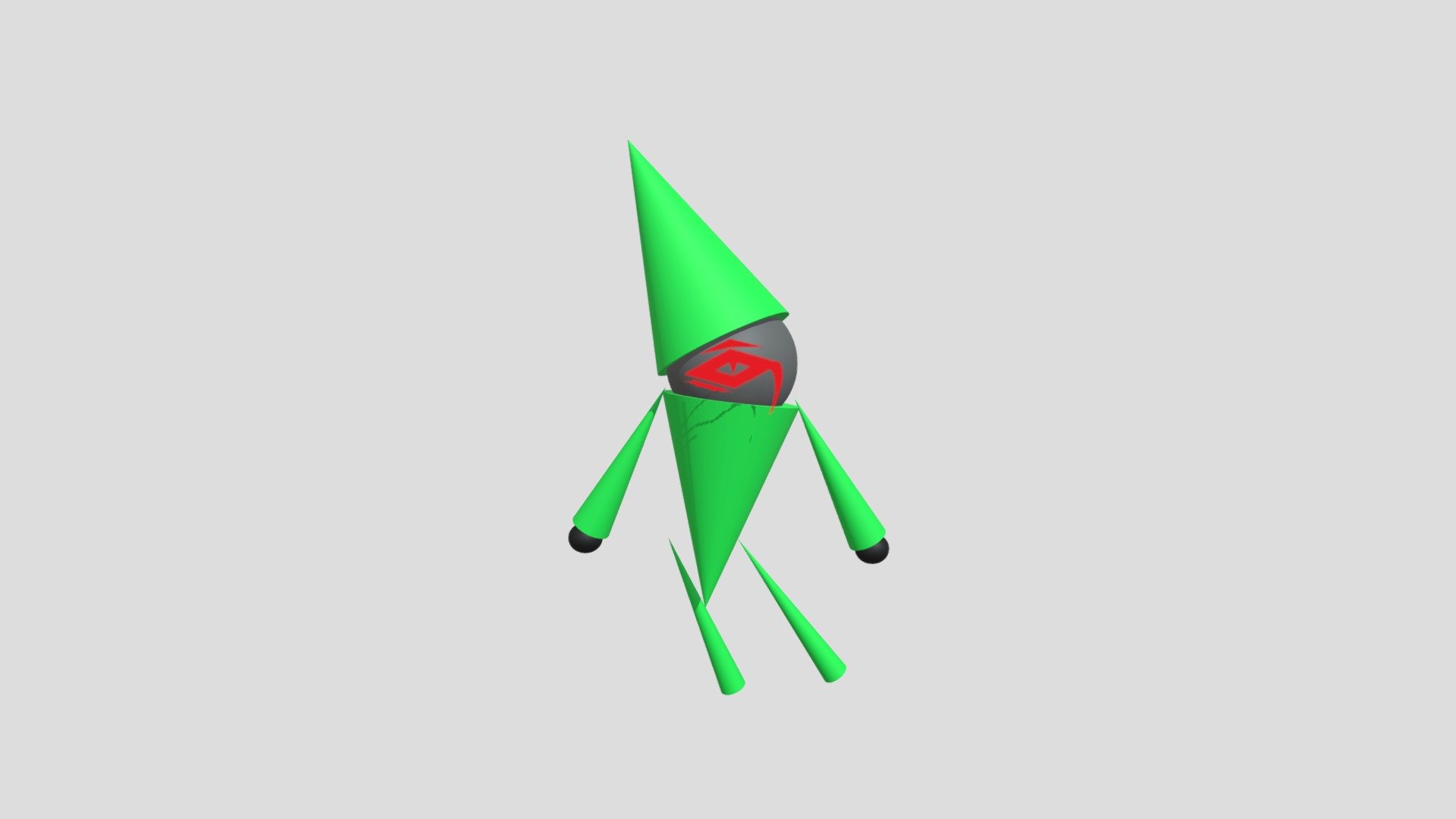 Green Conbi - 3D model by Manbi lover (@keldhernandez) [7ef8ef4 ...