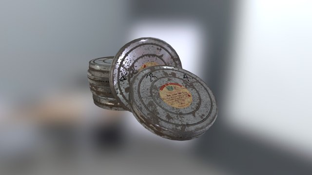 Film Caninster (Texturing test) 3D Model