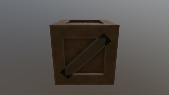 3D Coat To Maya - Crate 3D Model