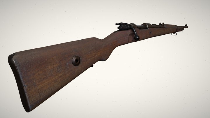 Karabiner K98 3D Model