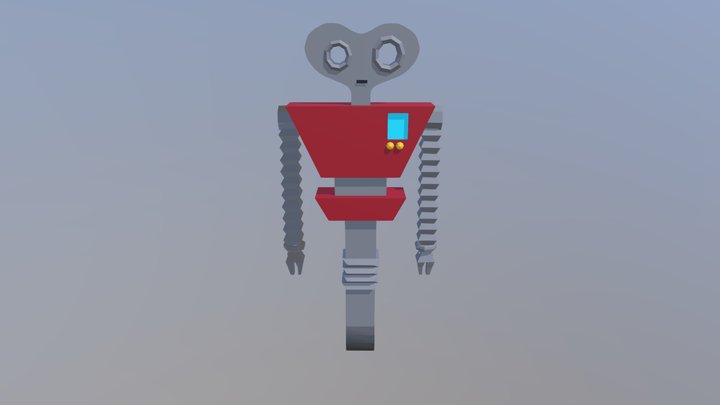 Vintage Robot - Noa Kuypers 3D Model