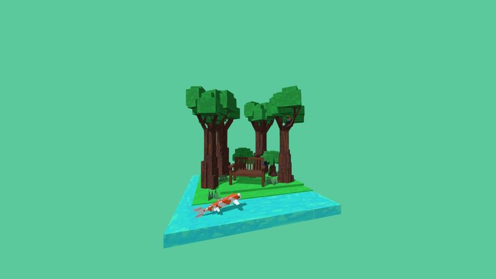 Miniature landscape 3D Model