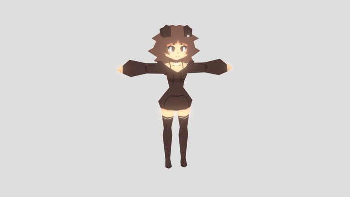 Mimi_TYPH_Lowpoly 3D Model