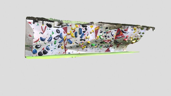 B-PUMP TOKYO 2F Competition Wall 2021.12.03 3D Model
