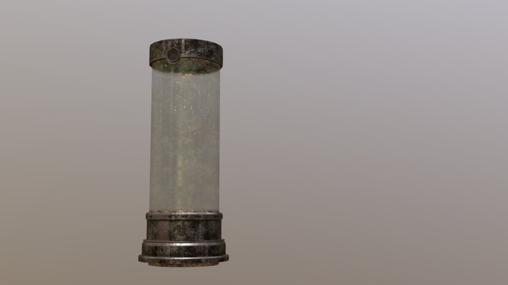 Realistic Test Tube 3D Model