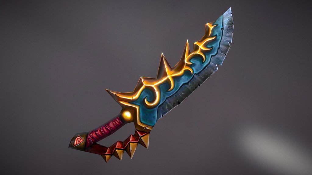 Sword - 3D model by Alina (@py_g) [7efbe41] - Sketchfab