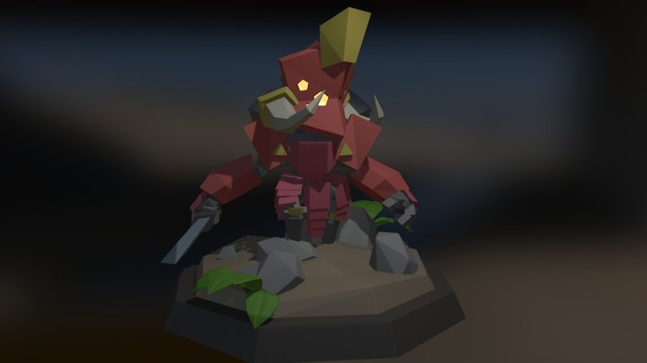 Tiny Titan 3D Model