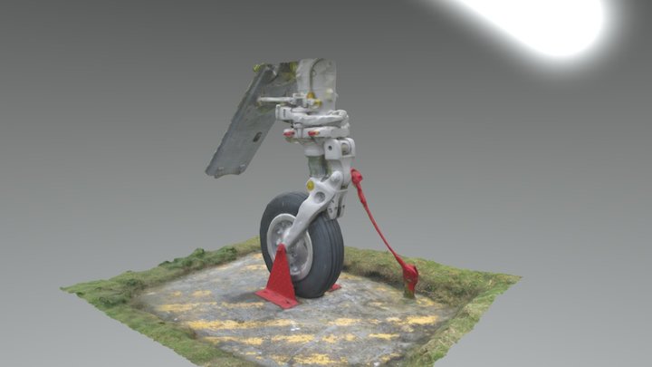 Nose Gear 3D Model