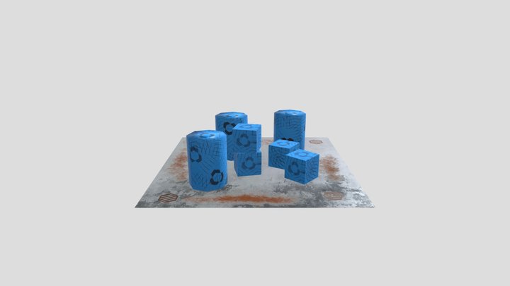 Crates&barrels Test 3D Model
