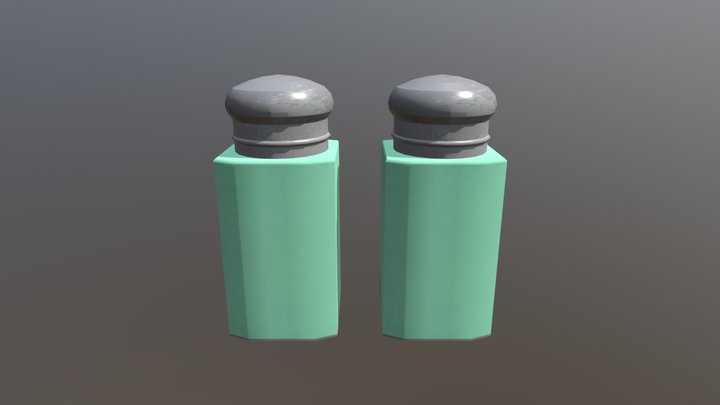 Salt pepper final 3D Model