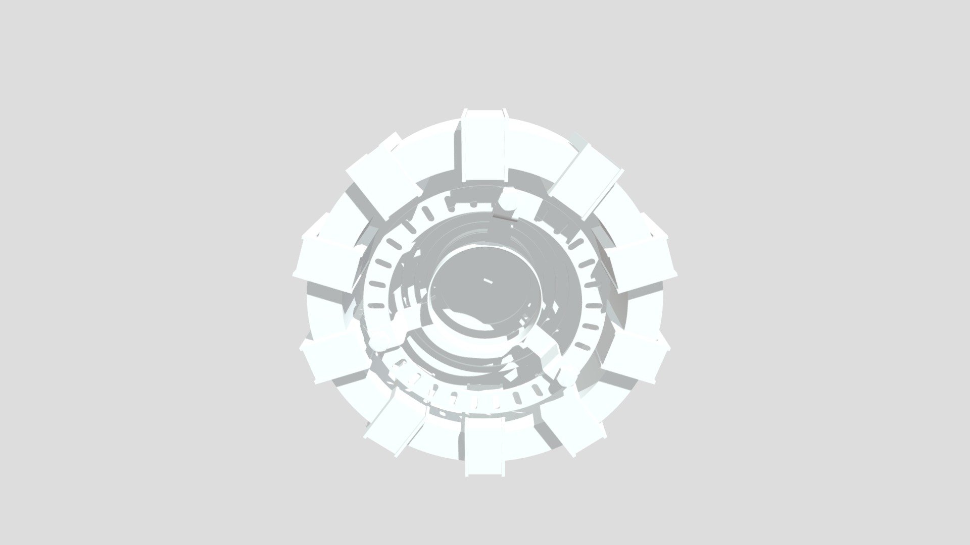 Arc Reactor - Download Free 3D model by Timmartin42 [7efe9df] - Sketchfab