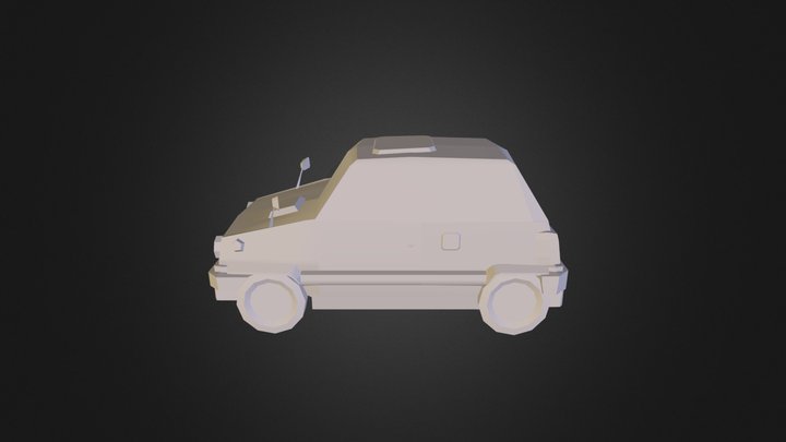 Honda City Turbo 3D Model