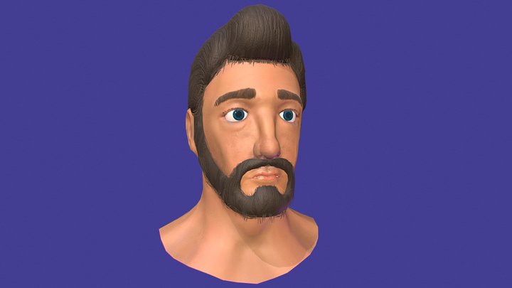 Lewis Lewis Bust 3D Model