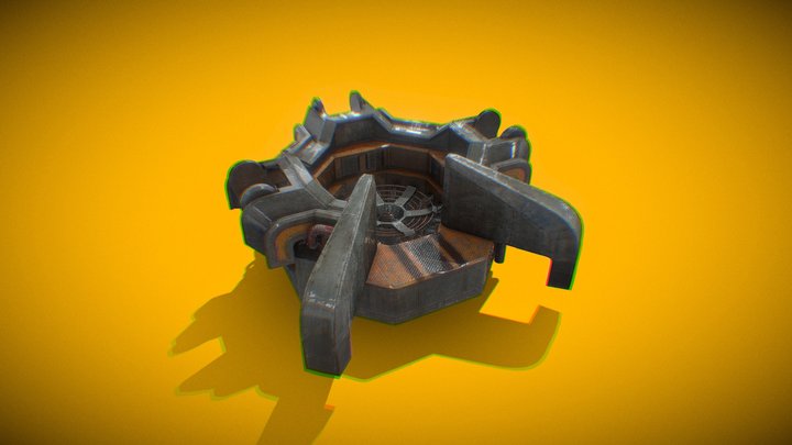 astro toilet part 3D Model