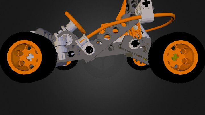 legocar.3ds 3D Model