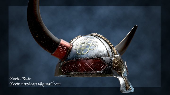 Viking Helm 3D Model