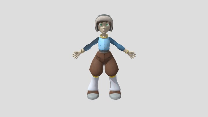 Hero 3D Model