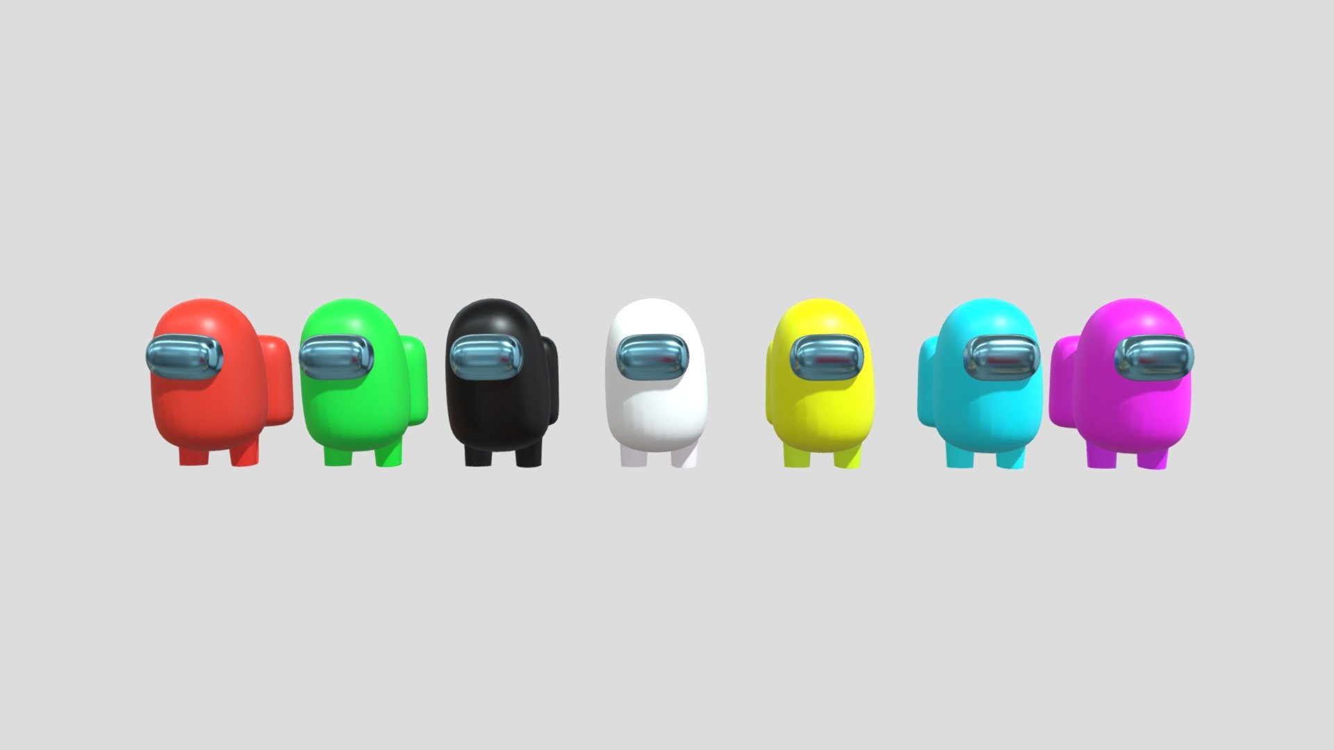 Packs de Amongus Casi todos los colores